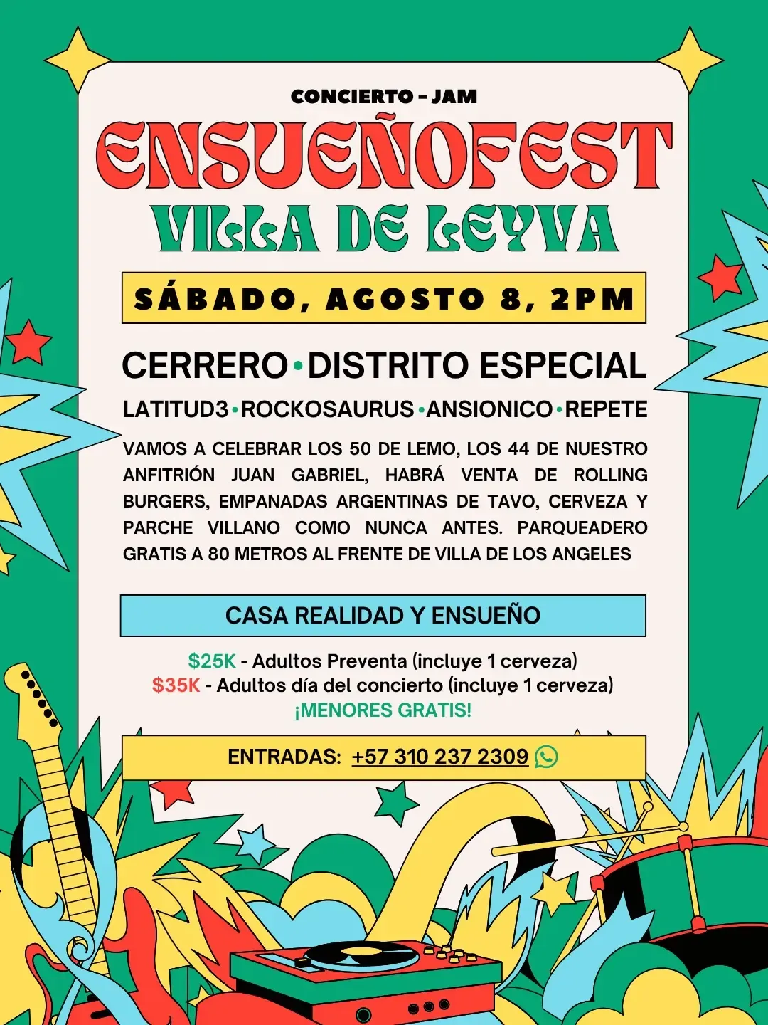 Ensueño Fest: una noche que quedó en la historia