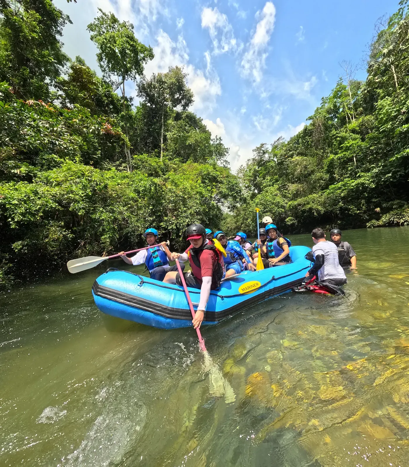 Rafting Río Claro + Cavernas + Santorini Colombiano