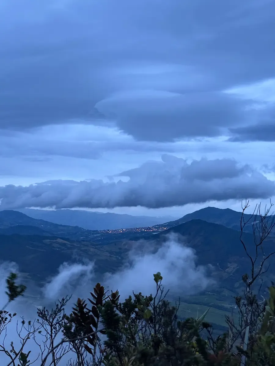 Páramo de Sonsón nocturno – Cerro La Vieja